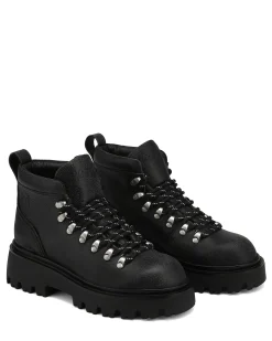 Resort Black Stone Wash Leather<Naked Wolfe Outlet