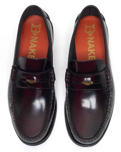 Riviera Box Leather Oxblood<Naked Wolfe Best Sale