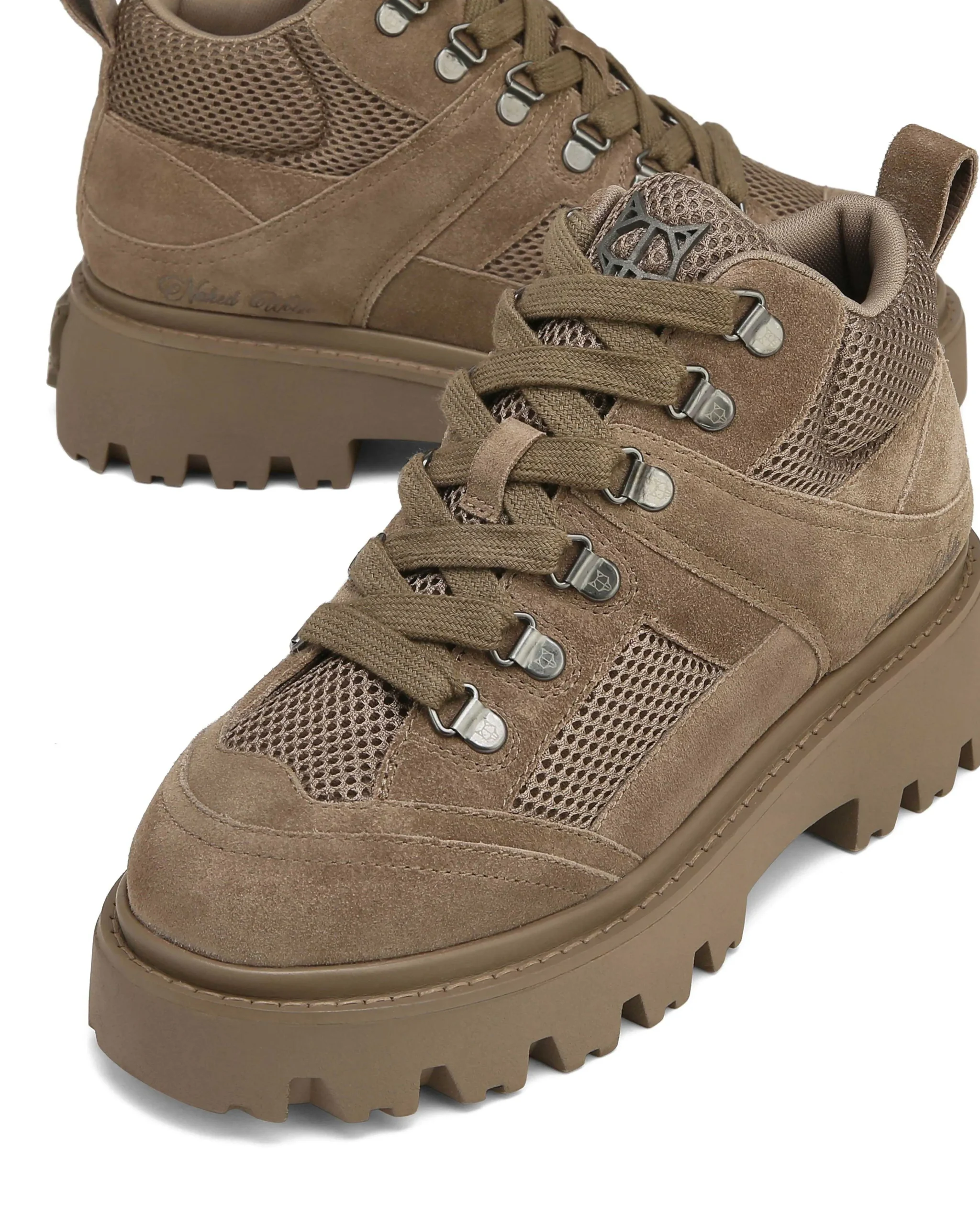 Robin Dark Taupe Suede<Naked Wolfe Hot