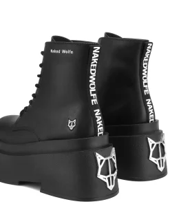 Saturn Black Leather<Naked Wolfe Fashion