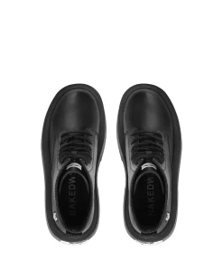 Saturn Black Leather<Naked Wolfe Fashion