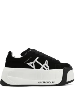 Scandal Black Hairy Cow Suede<Naked Wolfe Outlet