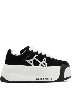 Scandal Black Hairy Cow Suede<Naked Wolfe Outlet