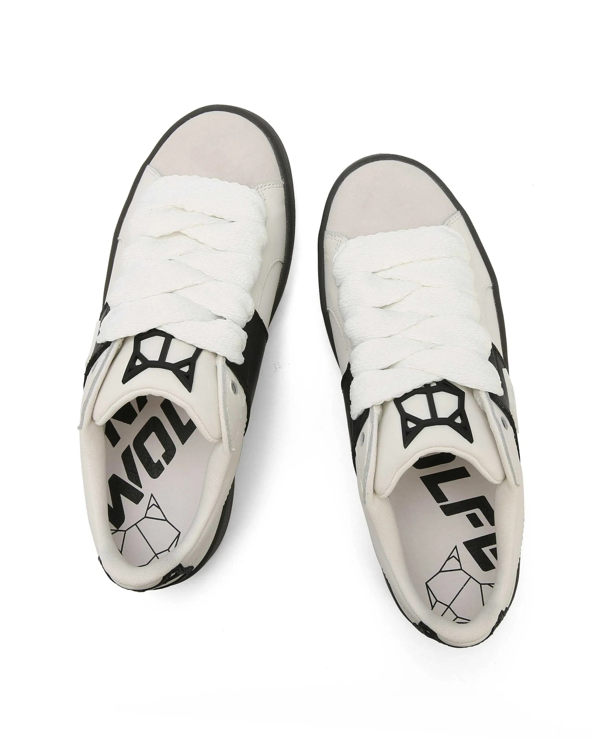 Scuba Cow Leather & Suede White<Naked Wolfe Clearance