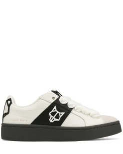 Scuba Cow Leather & Suede White<Naked Wolfe Clearance
