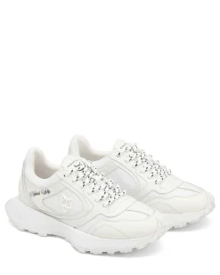 Season White Mesh And Leather Combo<Naked Wolfe Sale