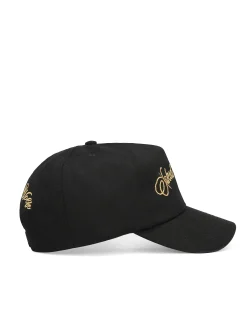 Signature Unconstructed Cap Black/Gold<Naked Wolfe Store