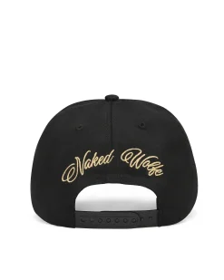 Signature Unconstructed Cap Black/Gold<Naked Wolfe Store