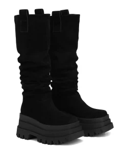 Simba Cow Suede Black<Naked Wolfe Best Sale