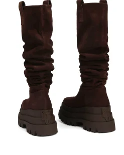 Simba Cow Suede Brown<Naked Wolfe Hot