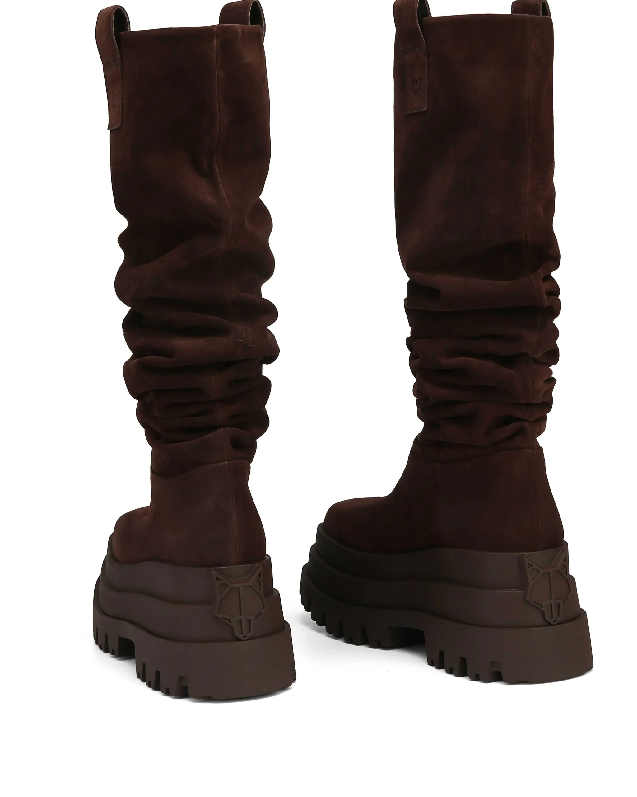 Simba Cow Suede Brown<Naked Wolfe Hot