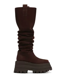 Simba Cow Suede Brown<Naked Wolfe Hot