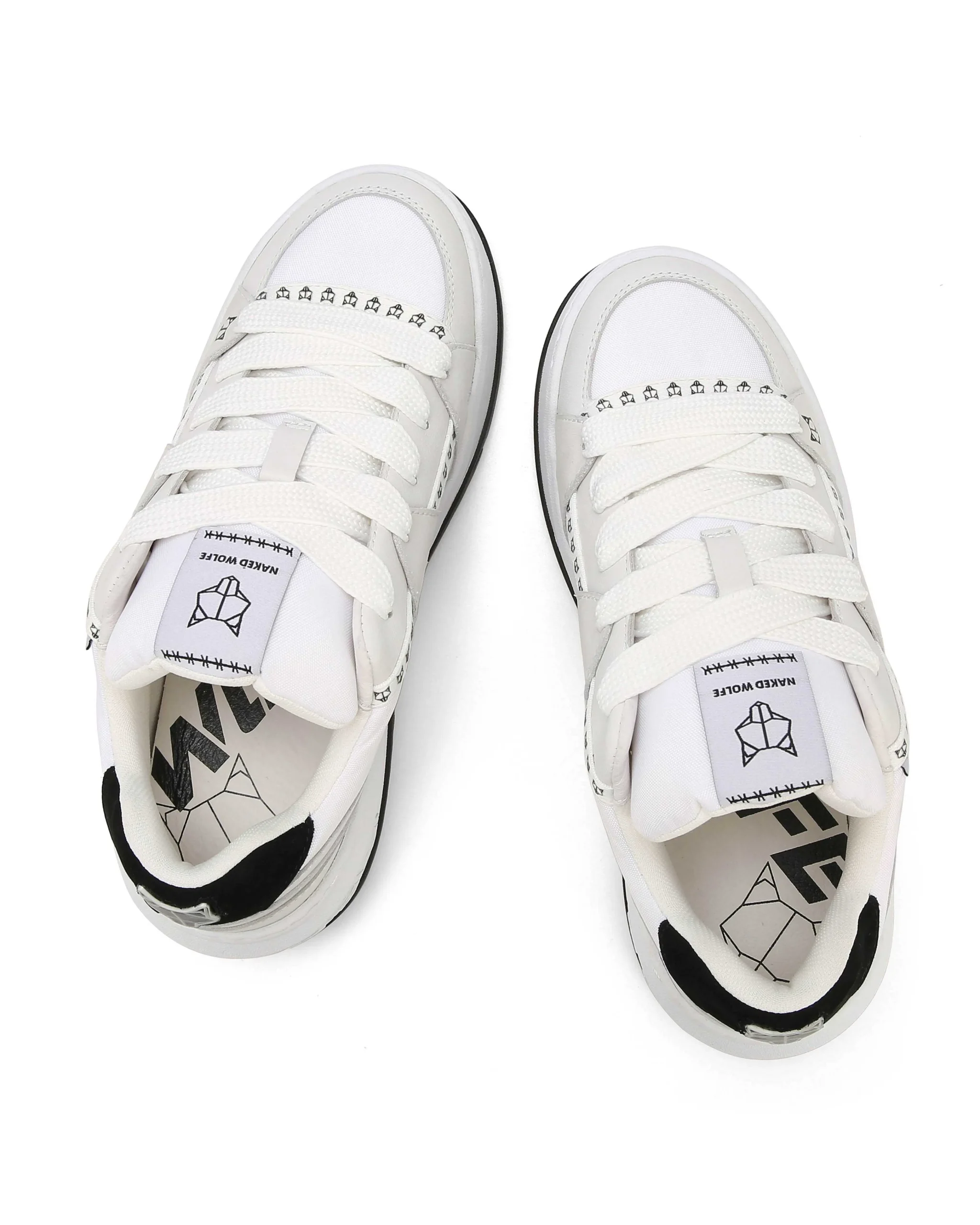 Skating White Nubuck/Cow Suede<Naked Wolfe Flash Sale