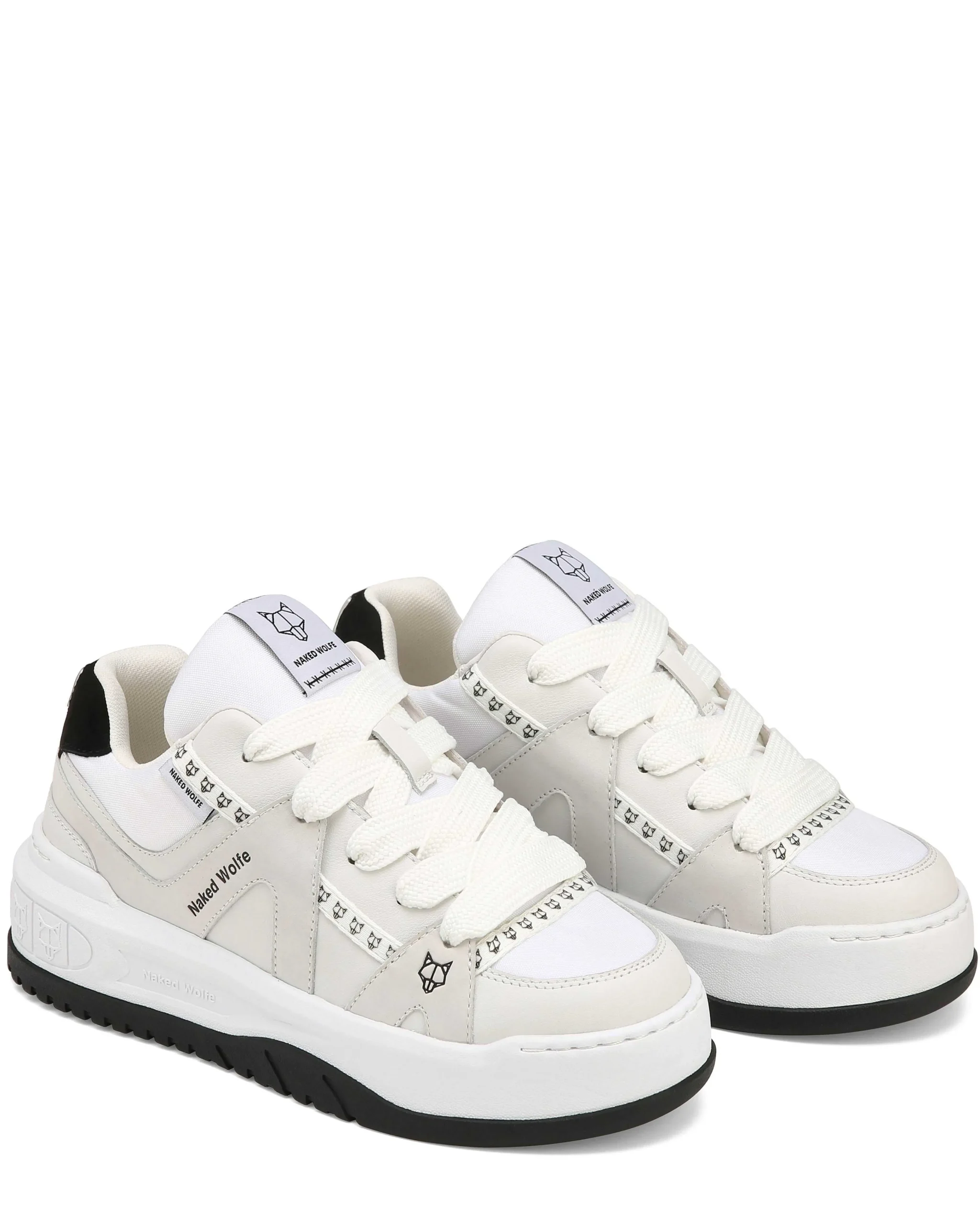 Skating White Nubuck/Cow Suede<Naked Wolfe Flash Sale