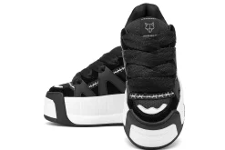 Slider Laces Solid Black<Naked Wolfe Store