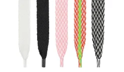 Slider Laces Solid Black<Naked Wolfe Store