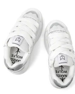 Slider Laces Solid White<Naked Wolfe New