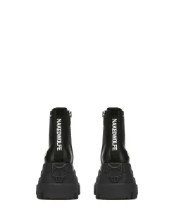Sloane Black Leather<Naked Wolfe Cheap