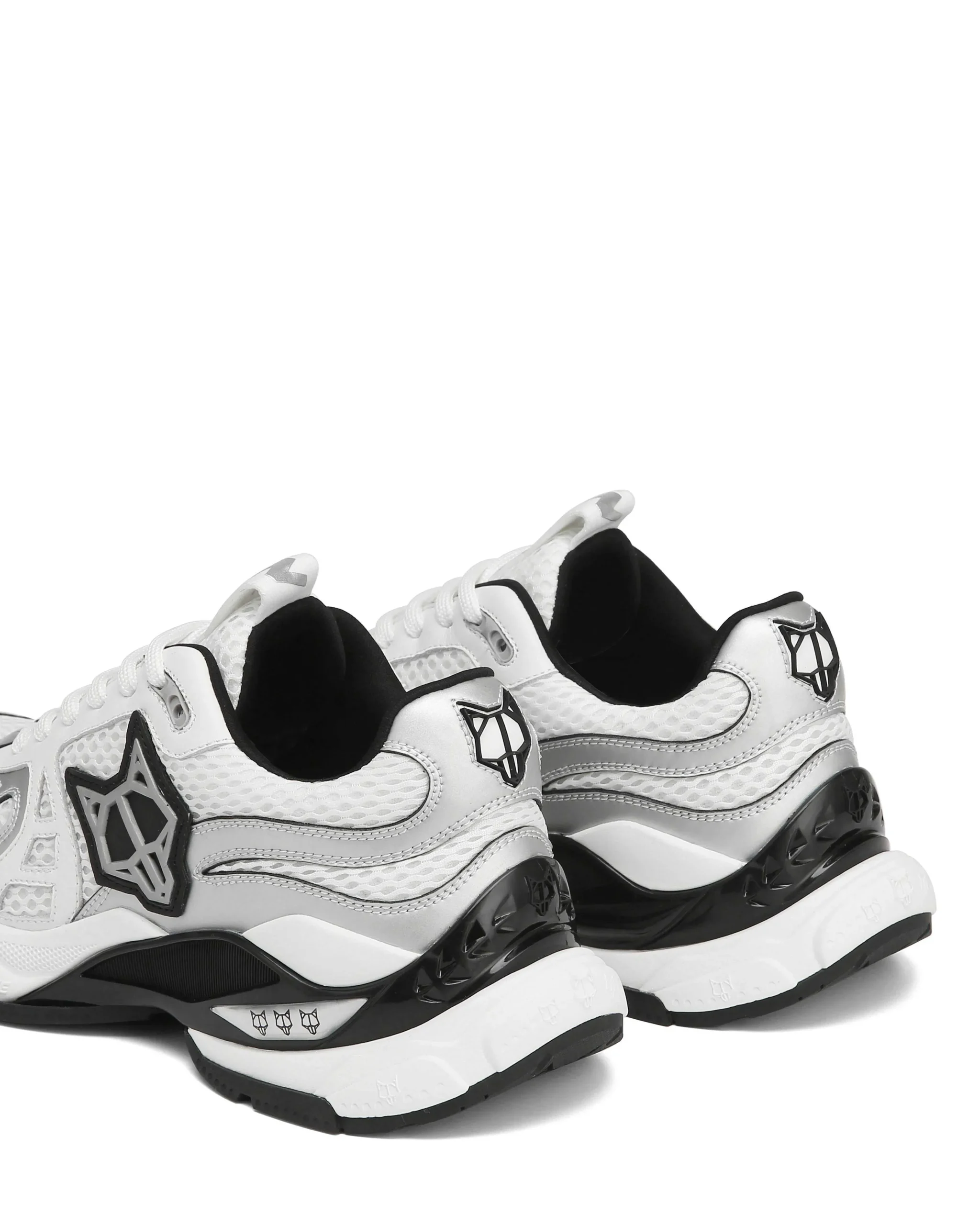 Smash White/Silver Mesh<Naked Wolfe Best