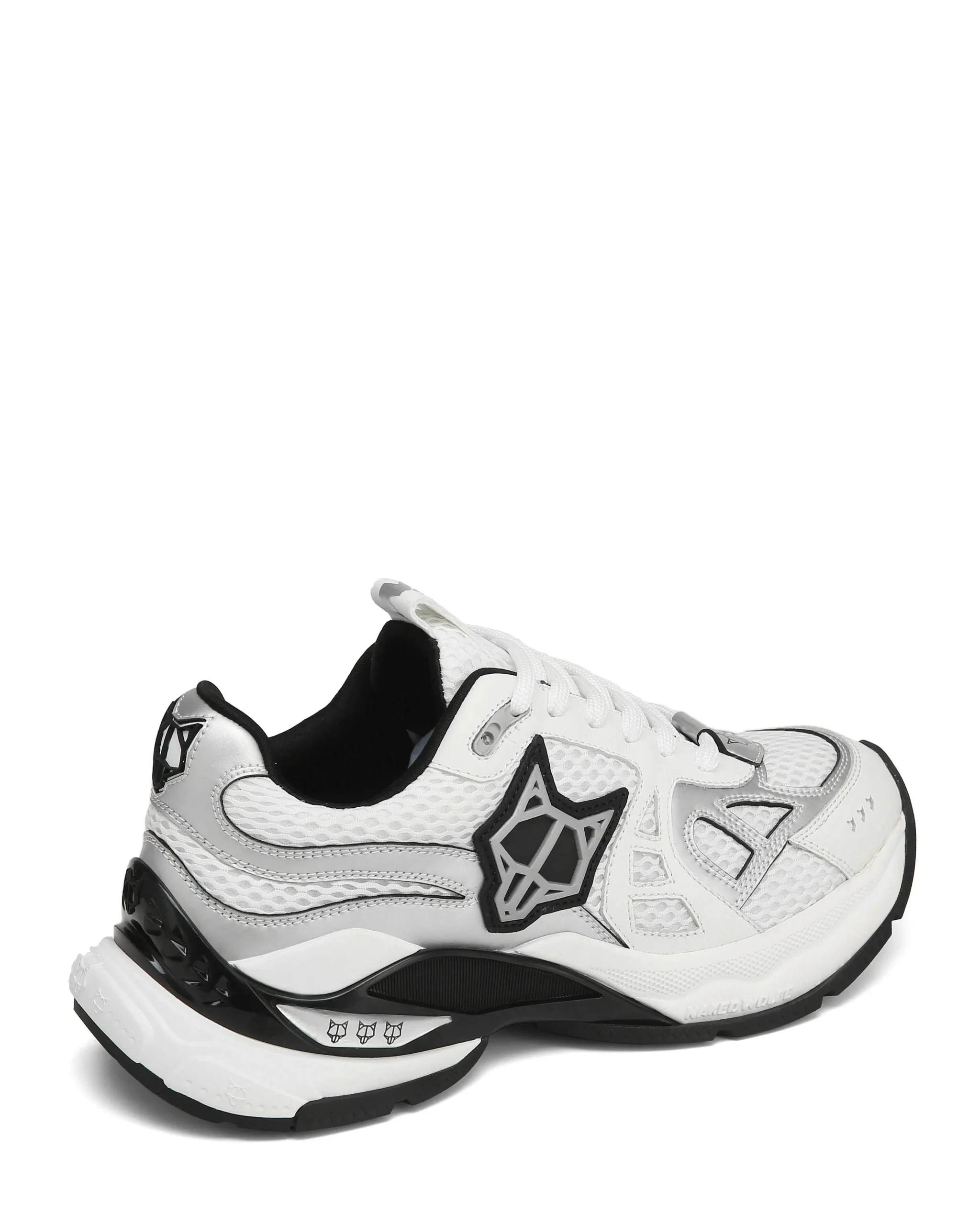 Smash White/Silver Mesh<Naked Wolfe Best