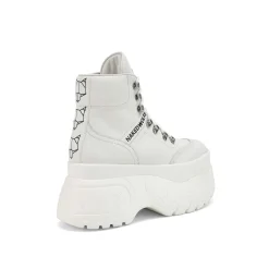 Spike White Leather<Naked Wolfe Shop