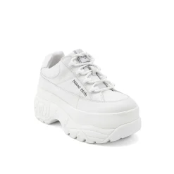Sporty White Leather<Naked Wolfe Hot
