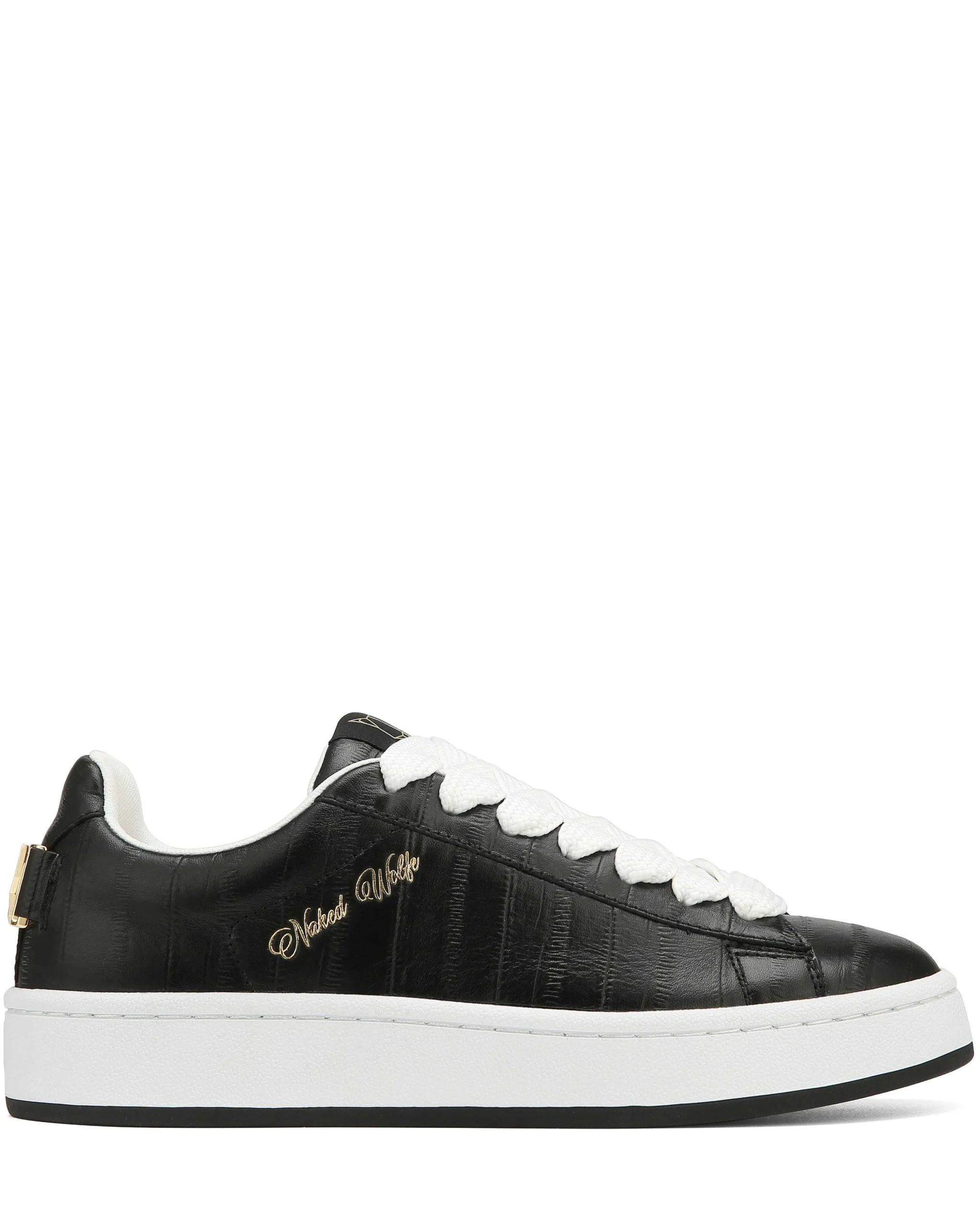 Suri Eel Print Leather Black<Naked Wolfe Cheap