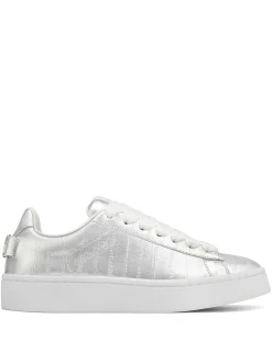 Suri Eel Print Leather Silver<Naked Wolfe Hot