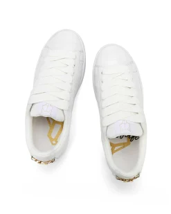 Suri Eel Print Leather White<Naked Wolfe Fashion