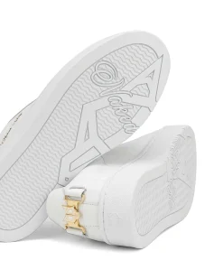 Suri Eel Print Leather White<Naked Wolfe Fashion
