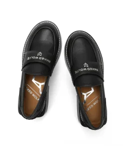 Swan Cow Leather Black<Naked Wolfe Hot