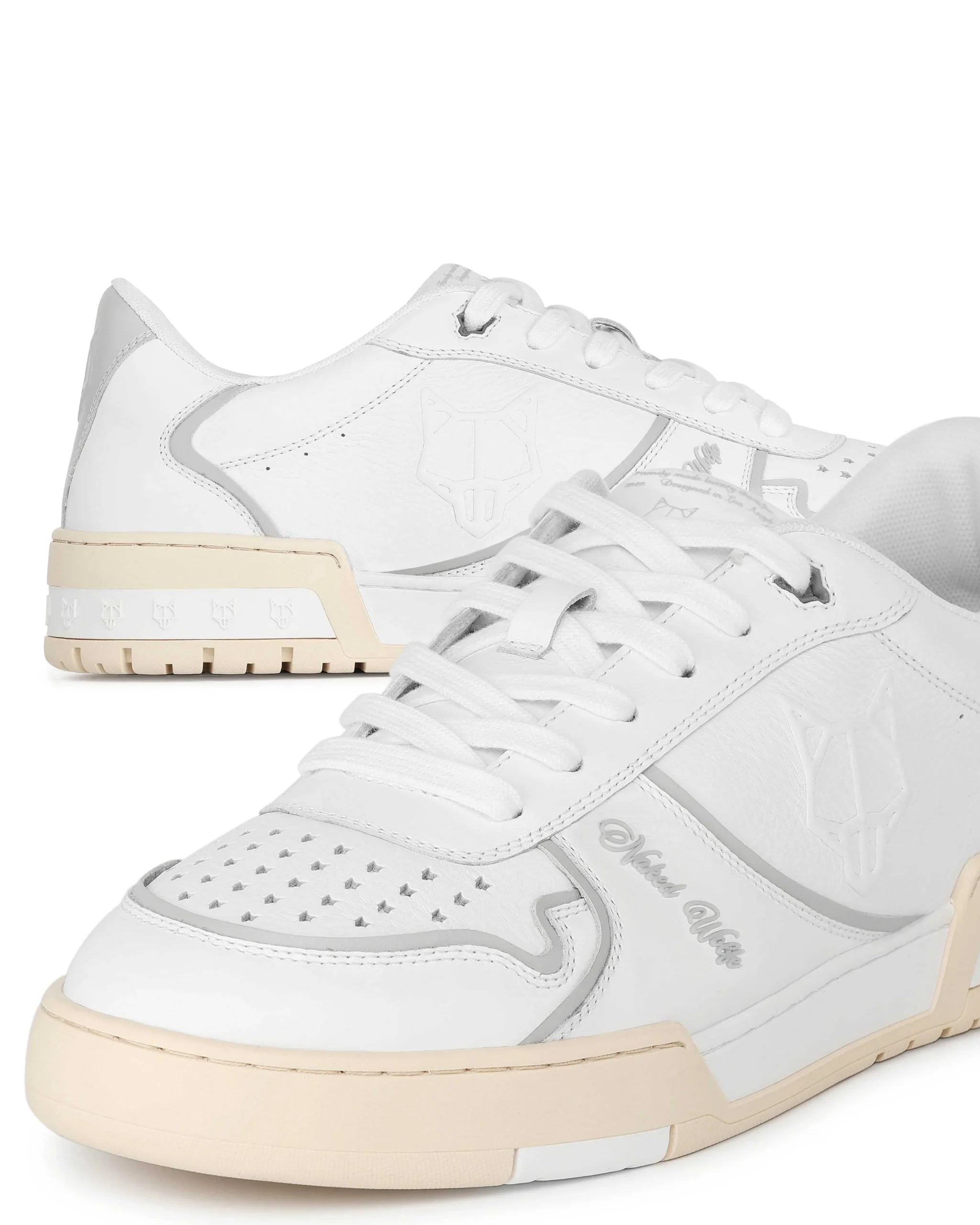 Transmission White/Grey Leather<Naked Wolfe Shop