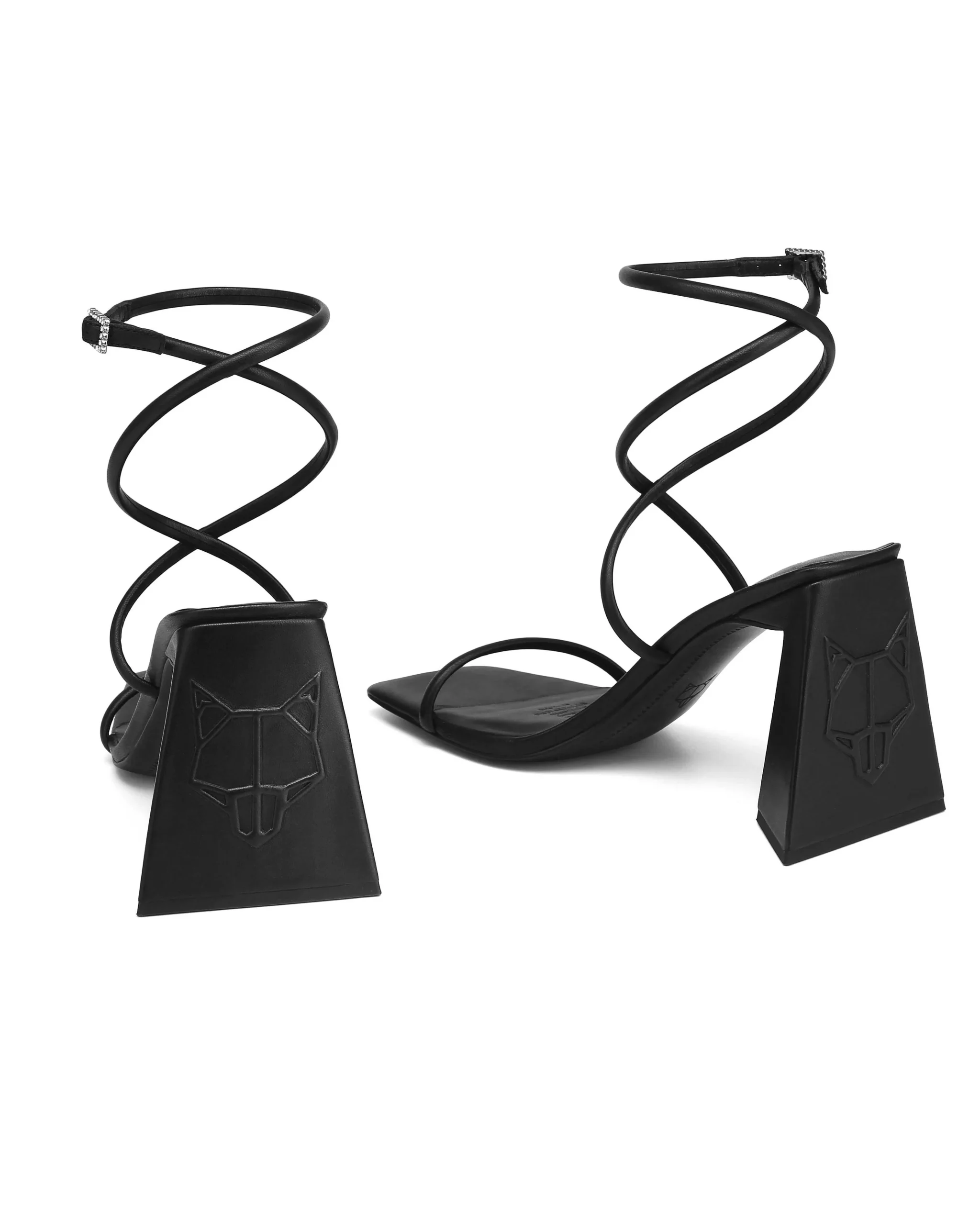 Vergie Black Leather<Naked Wolfe Store