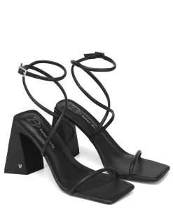 Vergie Black Leather<Naked Wolfe Store