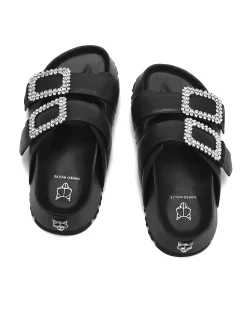 Victoria Black Leather<Naked Wolfe Best Sale