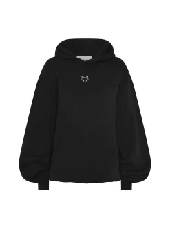 Viola Oversized Hoodie Black<Naked Wolfe Shop