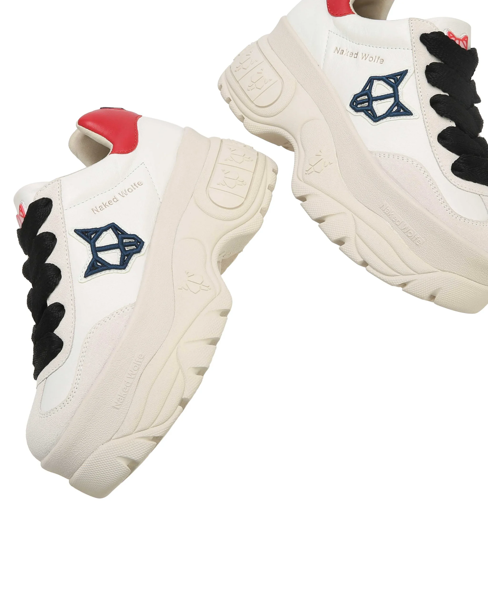 Warrior Off White Leather<Naked Wolfe Store