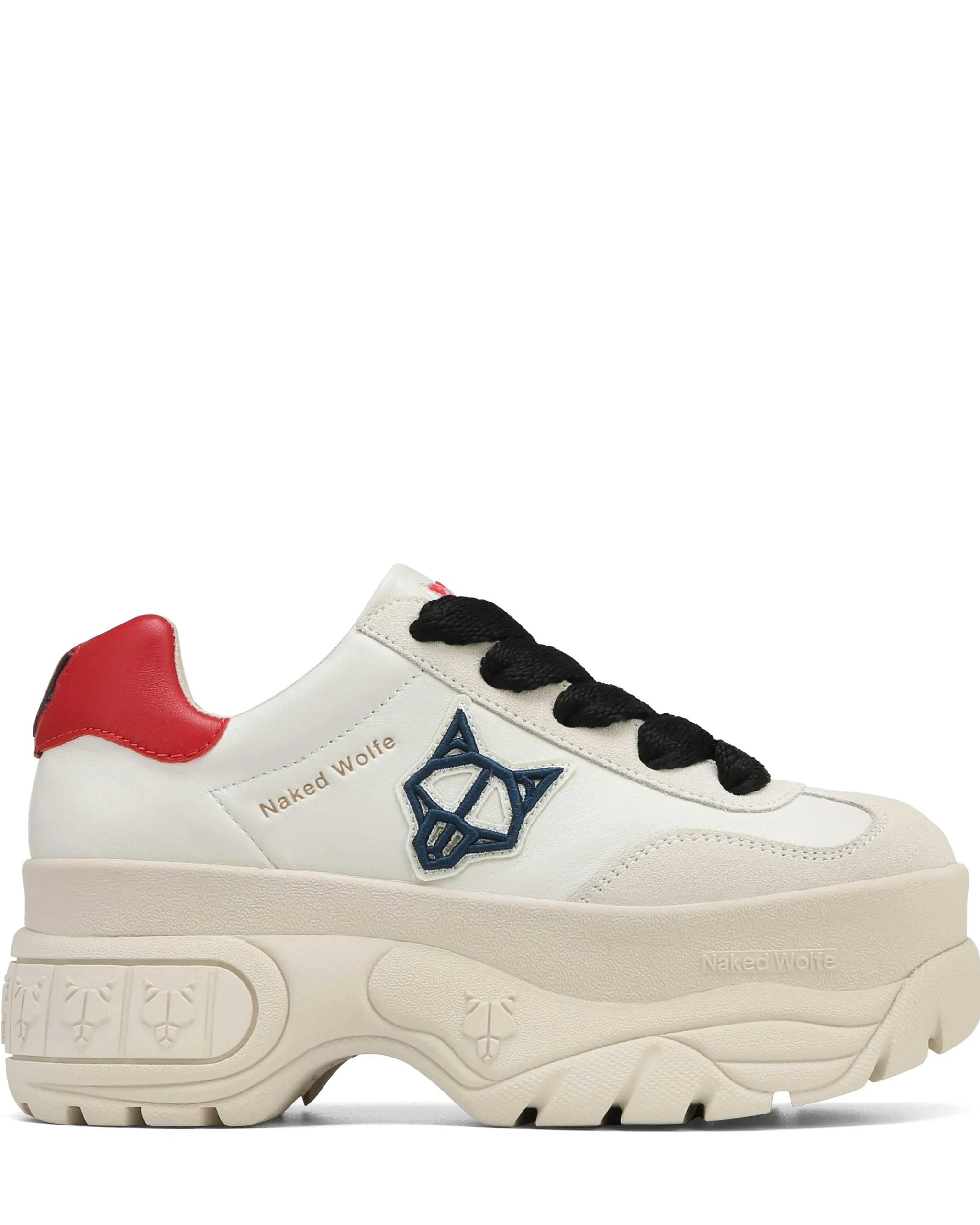 Warrior Off White Leather<Naked Wolfe Store