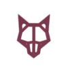 Wolfe Head Maroon/Violet<Naked Wolfe Hot