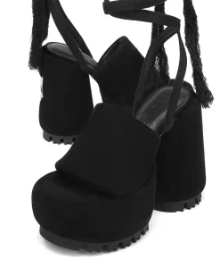Wonder Black Suede<Naked Wolfe Clearance