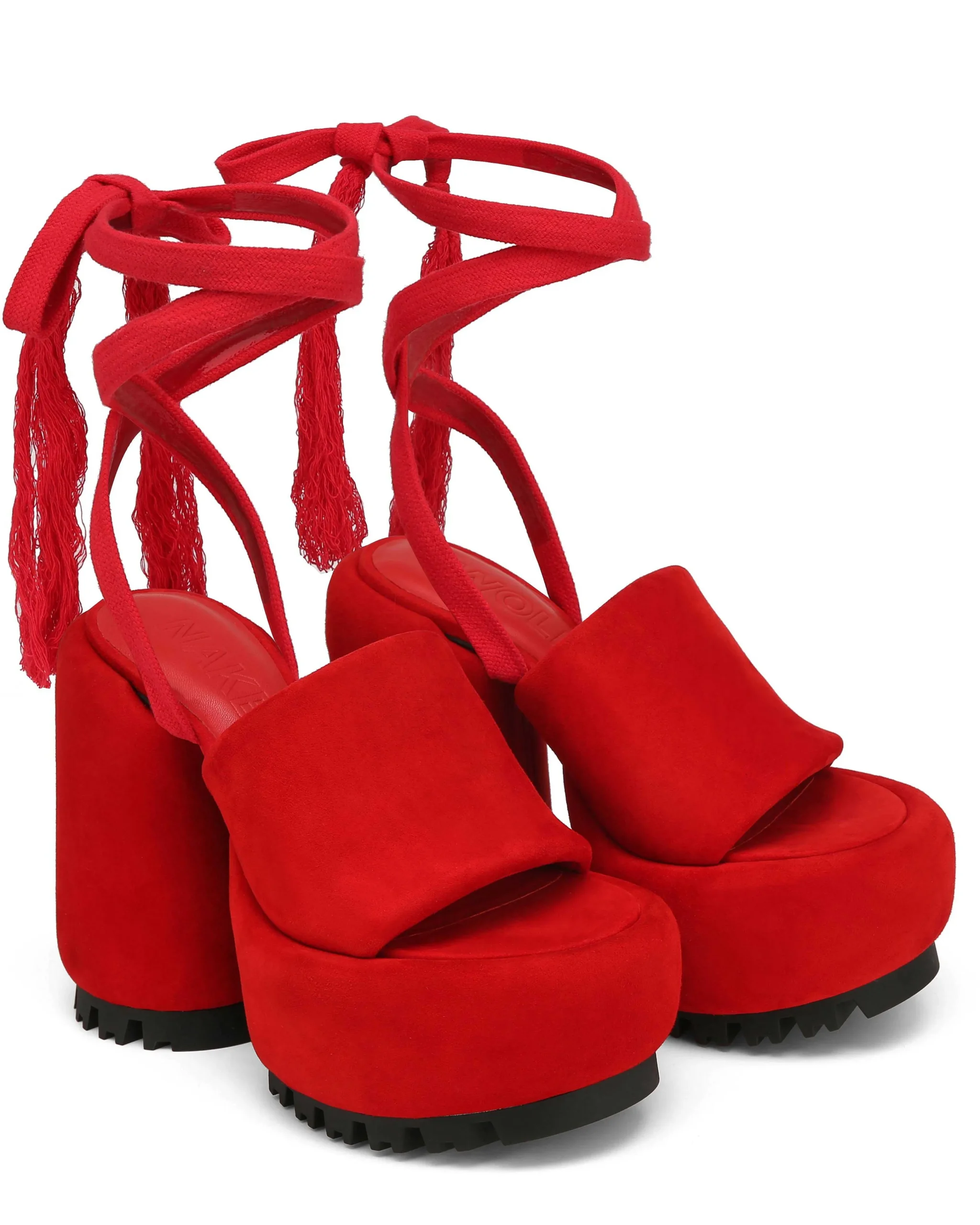 Wonder Red Suede<Naked Wolfe Fashion