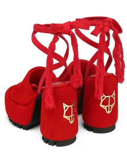 Wonder Red Suede<Naked Wolfe Fashion
