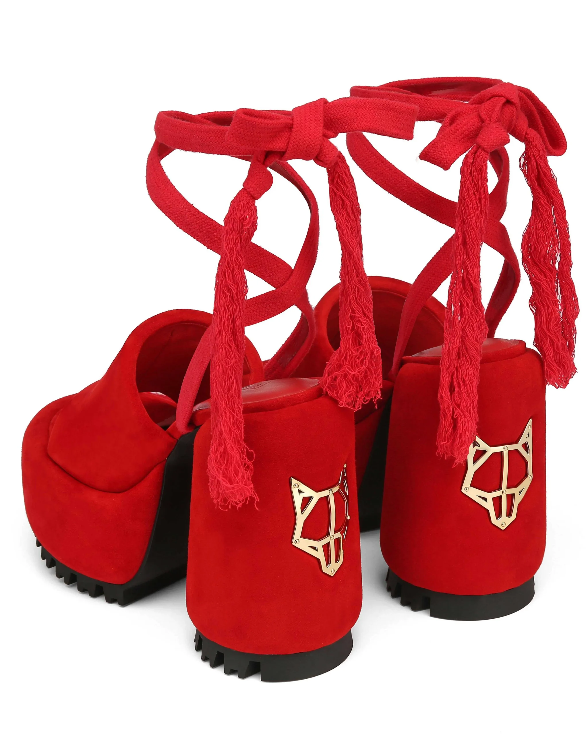Wonder Red Suede<Naked Wolfe Fashion