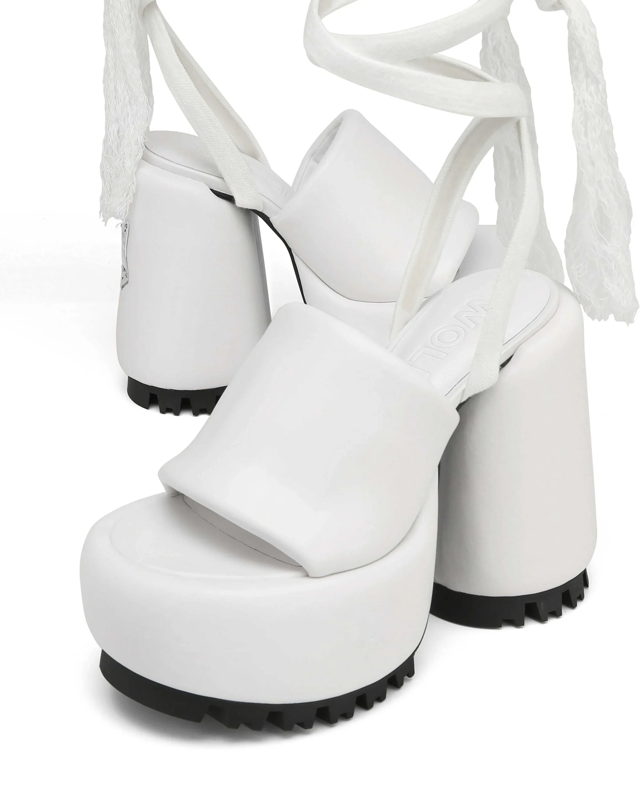 Wonder White Leather<Naked Wolfe Cheap